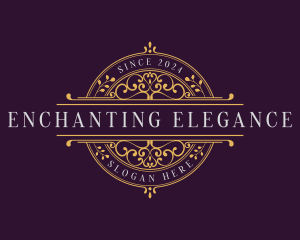 Elegant Luxury Decorative Ornament logo design