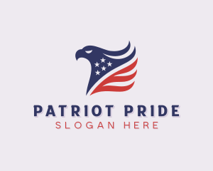 Eagle Bird Patriot logo design