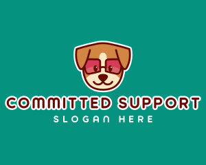 Cute Puppy Avatar  logo design