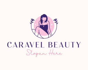 Woman Bikini Beauty logo design