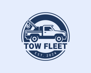 Haulage Tow Truck logo design