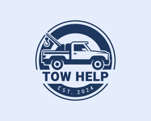 Haulage Tow Truck logo