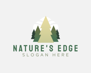 Woodland Tree Forest logo design