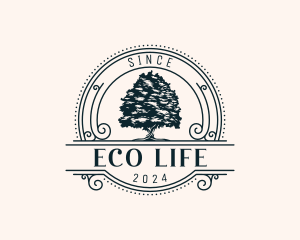 Eco Park Tree logo design