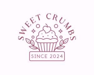 Cupcake Pastry Baker logo design