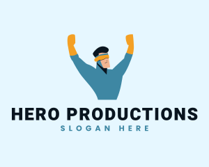 Hero Mask Man logo
