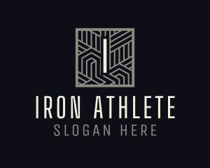 Wrought Iron Industrial Metalworks logo design