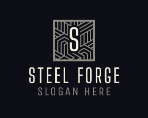 Wrought Iron Industrial Metalworks logo design