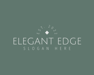 Classy Thin Diamond logo design