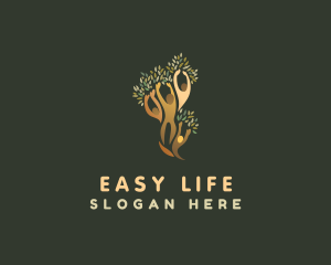 Family Nature Tree logo design