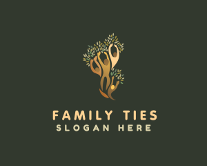 Family Nature Tree logo design