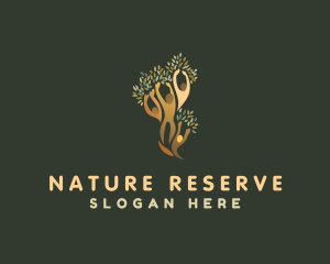 Family Nature Tree logo design