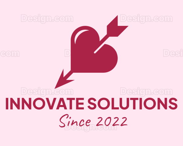 Heart Arrow Dating App Logo