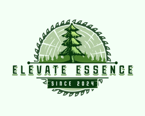 Pine Timber Saw logo