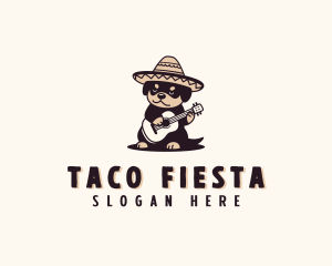 Mexican Guitar Dog logo