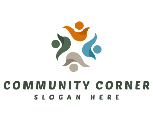 People Community Charity logo design