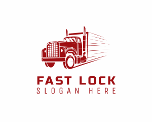 Fast Automotive Truck logo design