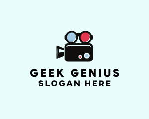 Geek Movie Camera Glasses logo