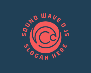 Global Wave Sphere  logo design