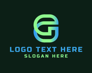 3D Digital Technology Letter G logo