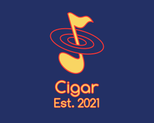 Musical Note Orbit logo