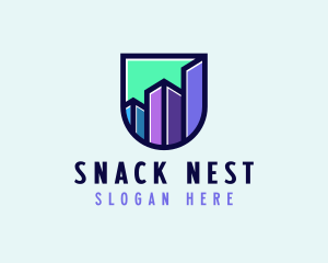 Modern Digital Buildings logo design