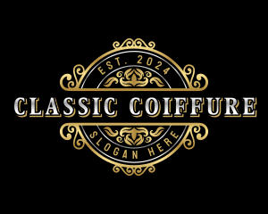 Luxury Classic Ornamental logo design