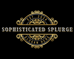 Luxury Classic Ornamental logo design