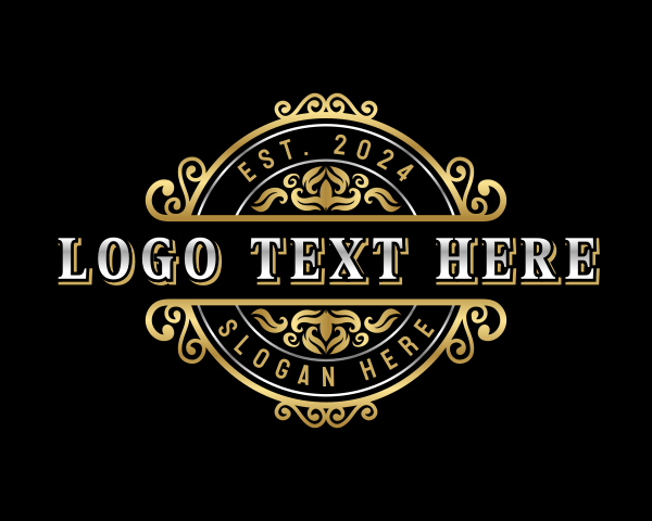 Luxury Classic Ornamental logo