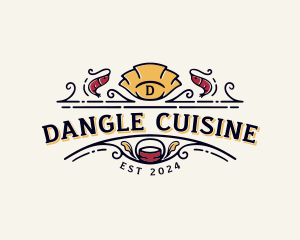 Shrimp Seafood Cuisine logo design