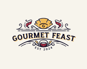 Shrimp Seafood Cuisine logo design