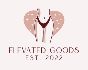 Bikini Swimsuit Boutique logo design