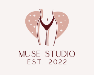 Bikini Swimsuit Boutique logo design