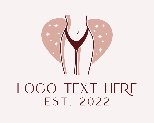 Swimsuit logo example 4