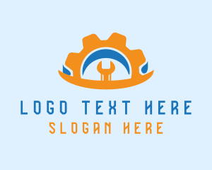 Cogwheel Wrench Mechanic logo