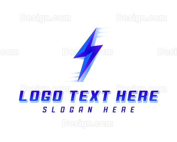 Technology Thunder Bolt Logo