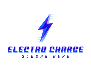 Technology Thunder Bolt logo design