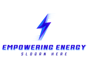 Technology Thunder Bolt logo design