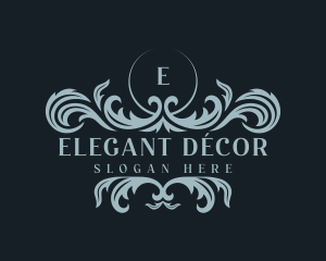 Elegant Floral Wedding logo design