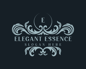 Elegant Floral Wedding logo design