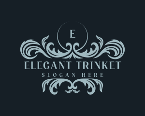 Elegant Floral Wedding logo design