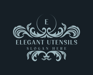 Elegant Floral Wedding logo design