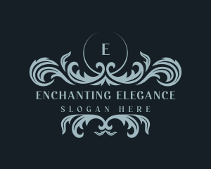 Elegant Floral Wedding logo design