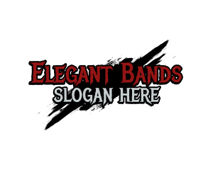 Horror Metal Rock Band  logo design