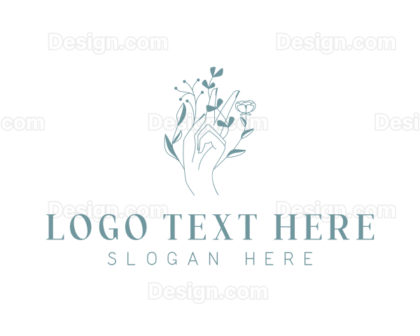 Holistic Wellness Flower Logo