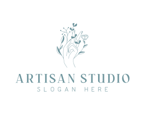 Holistic Wellness Flower logo design