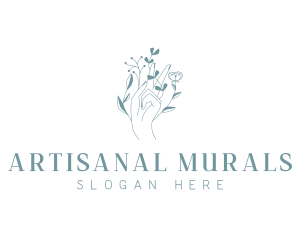 Holistic Wellness Flower logo design