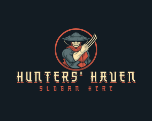 Gaming Hunter Assassin logo design