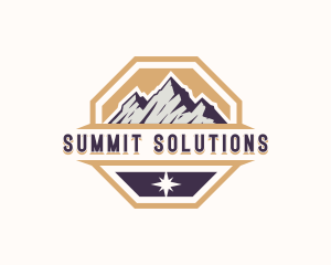 Mountain Peak Summit logo design