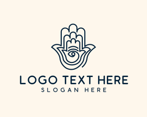 Hamsa Hand Ritual logo